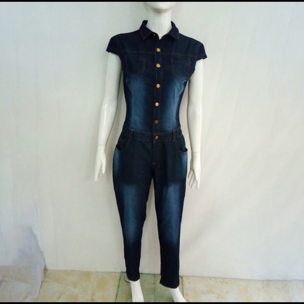 Denim Jumpsuit